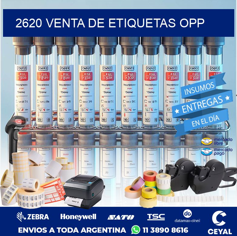 2620 VENTA DE ETIQUETAS OPP