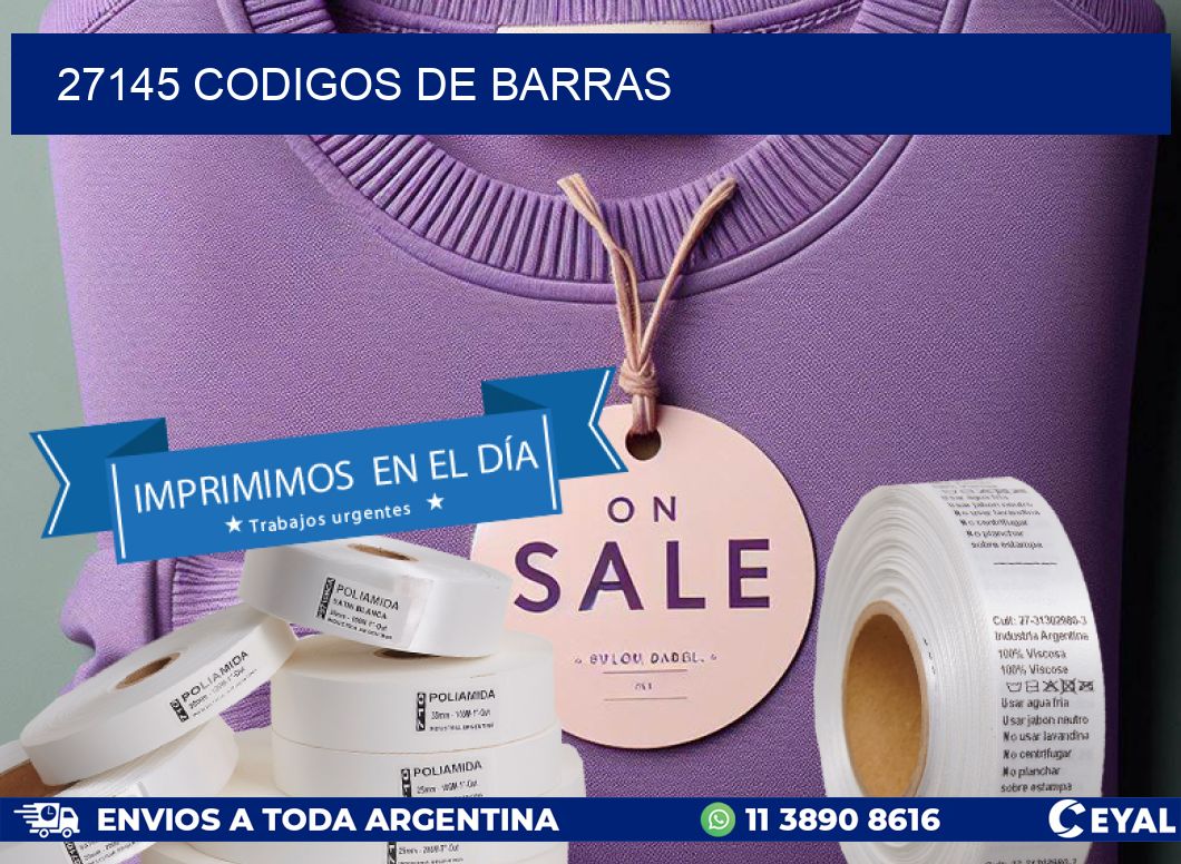 27145 codigos de barras
