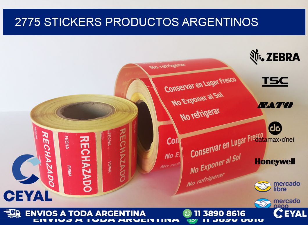 2775 stickers productos argentinos
