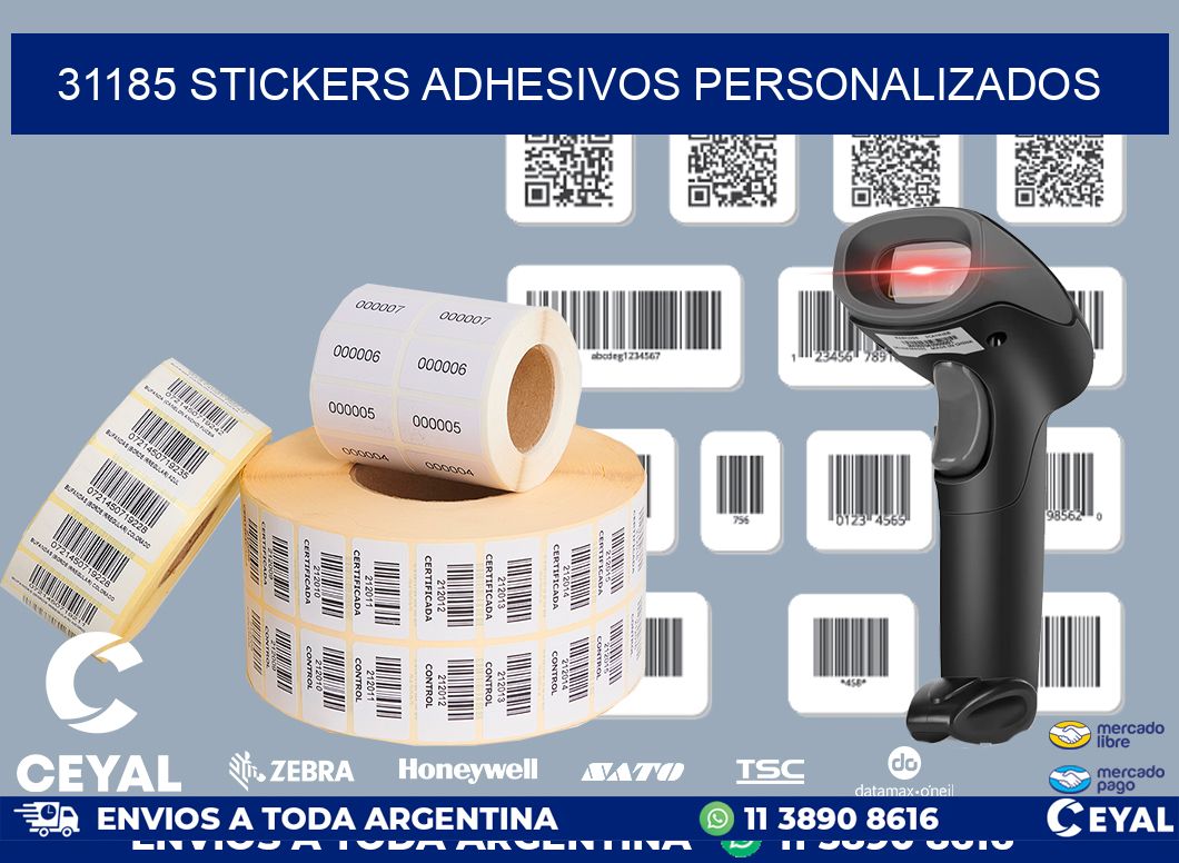 31185 stickers adhesivos personalizados