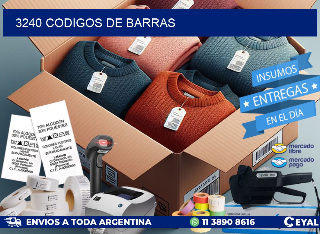 3240 codigos de barras