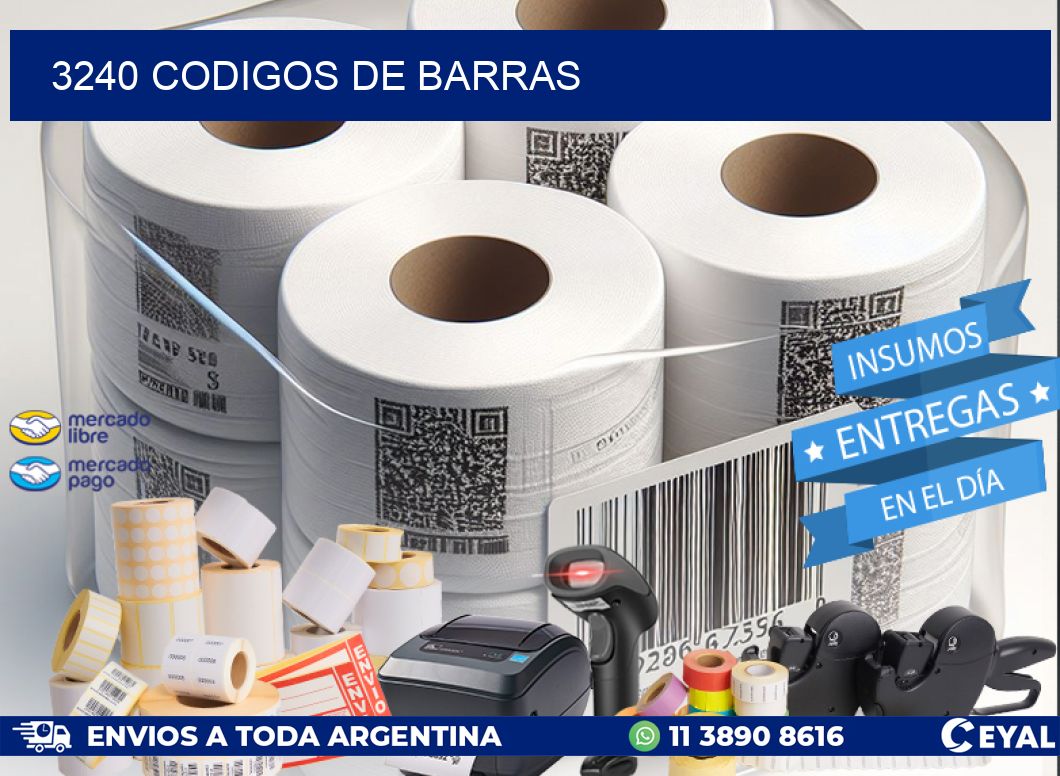 3240 codigos de barras
