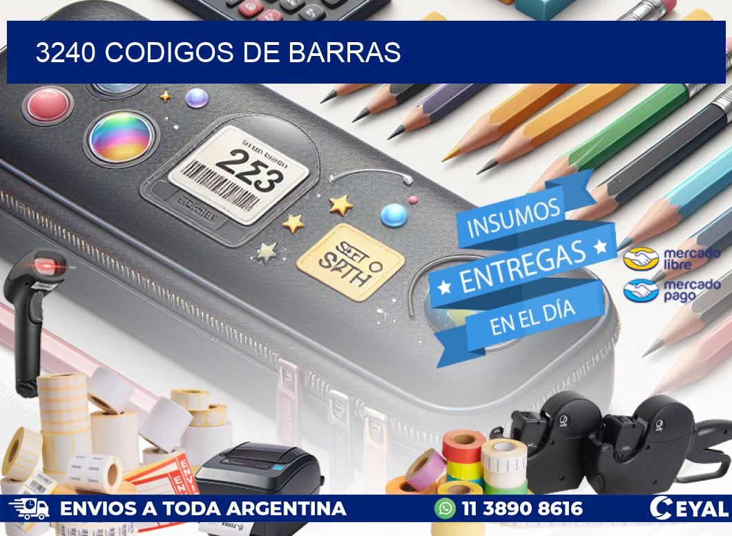 3240 codigos de barras