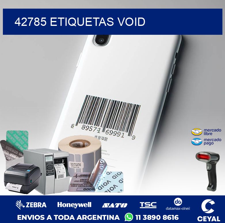42785 ETIQUETAS VOID