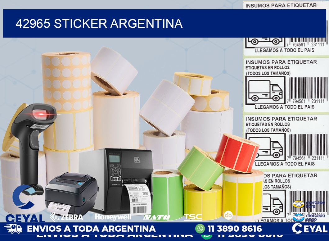 42965 Sticker Argentina