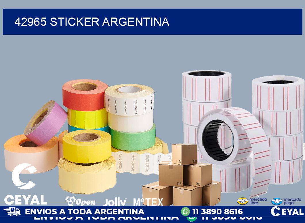 42965 Sticker Argentina