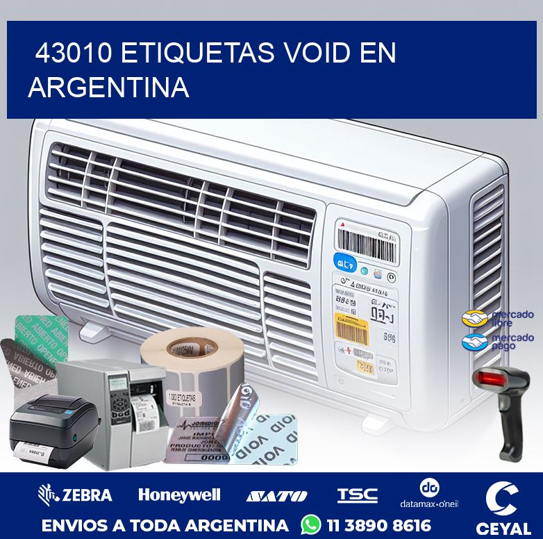 43010 ETIQUETAS VOID EN ARGENTINA
