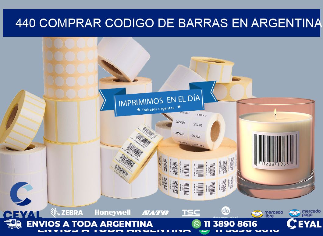 440 Comprar Codigo de Barras en Argentina