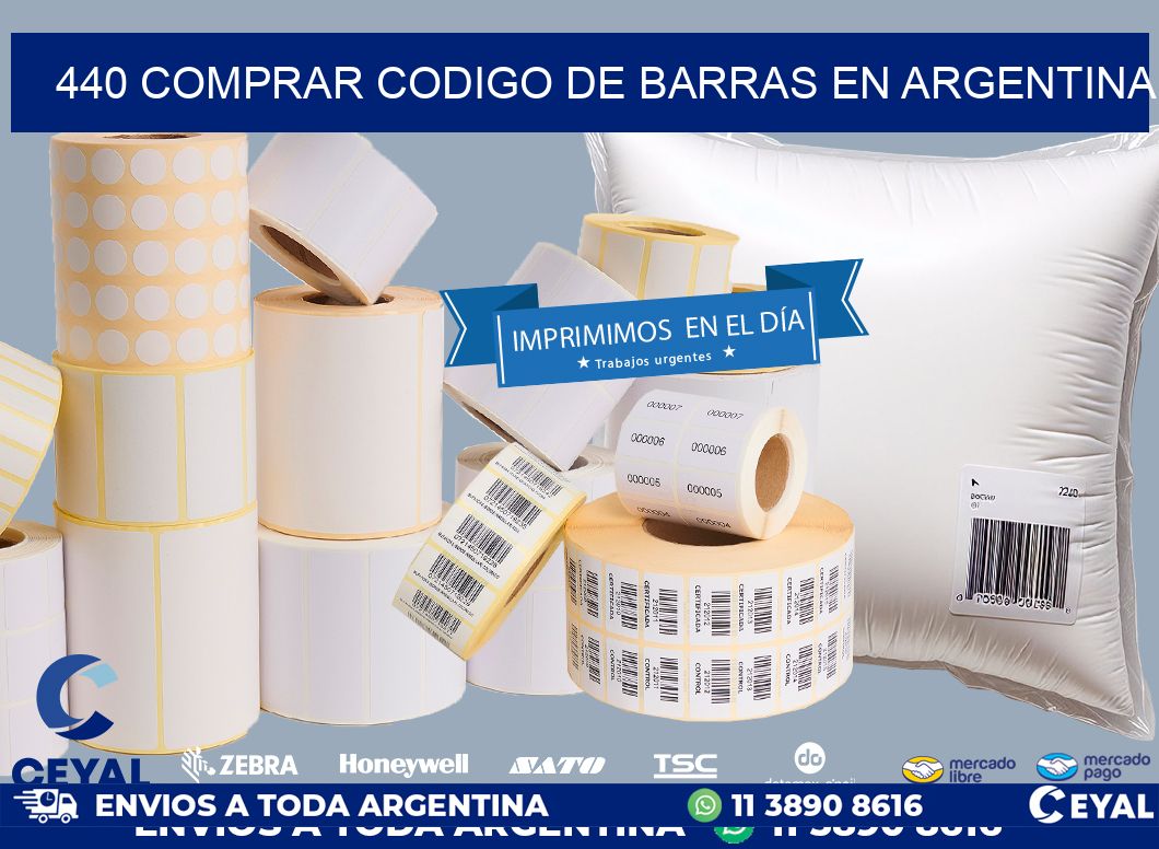 440 Comprar Codigo de Barras en Argentina