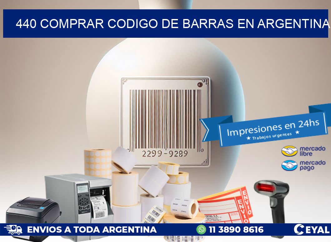 440 Comprar Codigo de Barras en Argentina