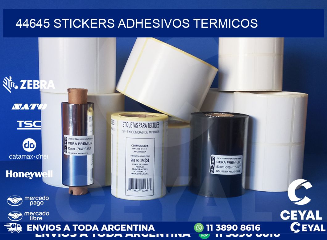 44645 stickers adhesivos termicos