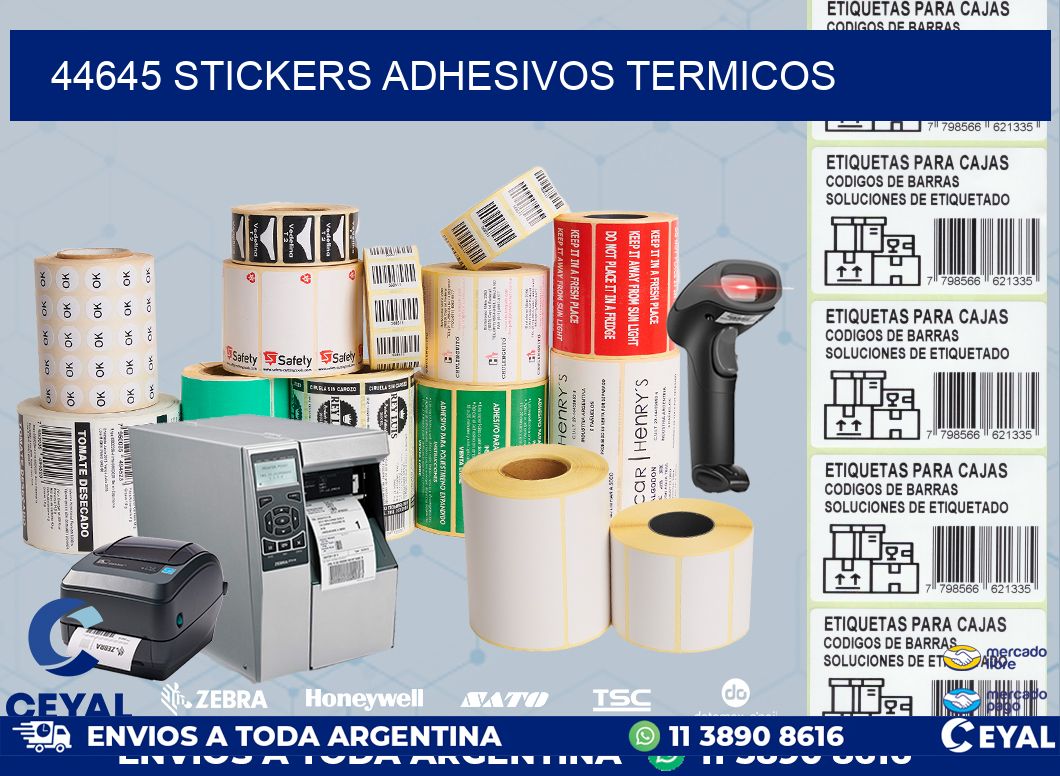 44645 stickers adhesivos termicos