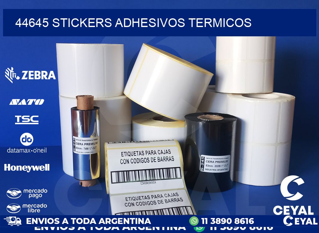 44645 stickers adhesivos termicos