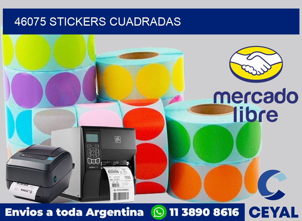 46075 Stickers cuadradas