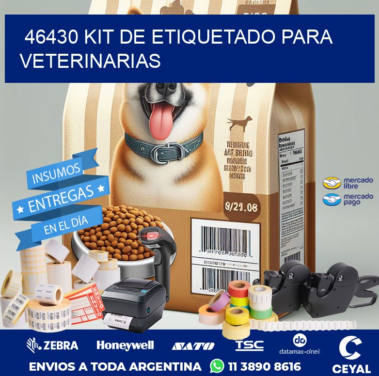 46430 KIT DE ETIQUETADO PARA VETERINARIAS