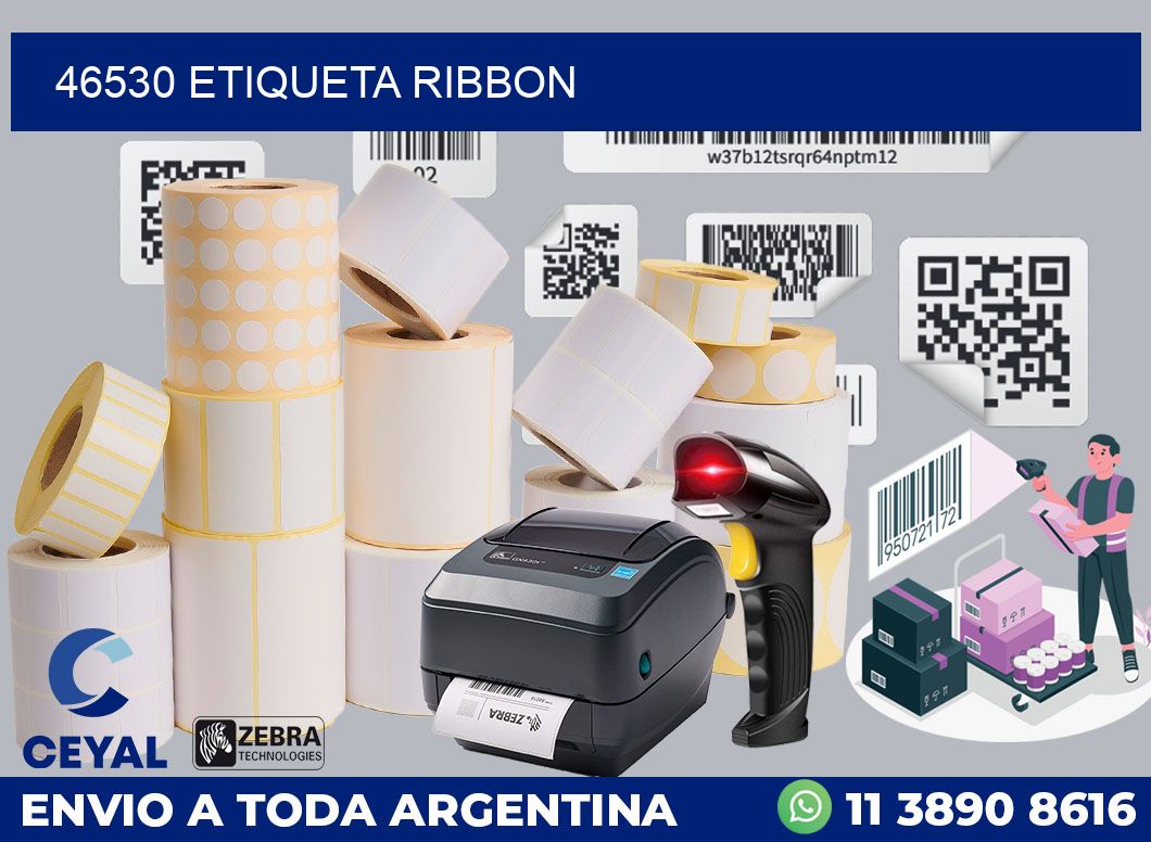 46530 etiqueta ribbon