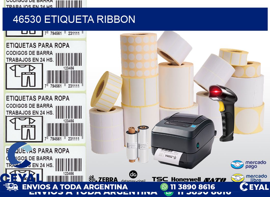 46530 etiqueta ribbon