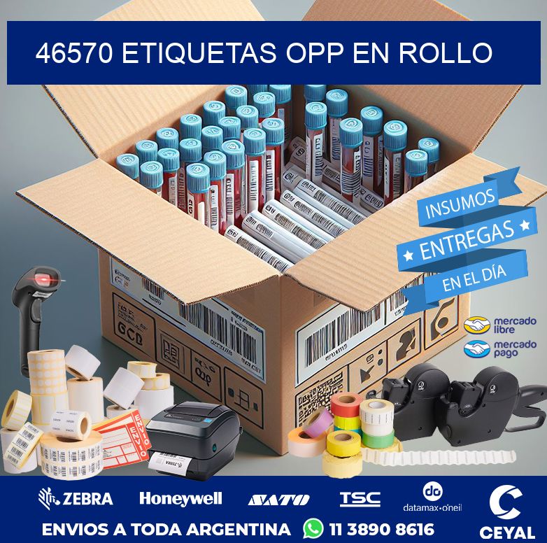 46570 ETIQUETAS OPP EN ROLLO