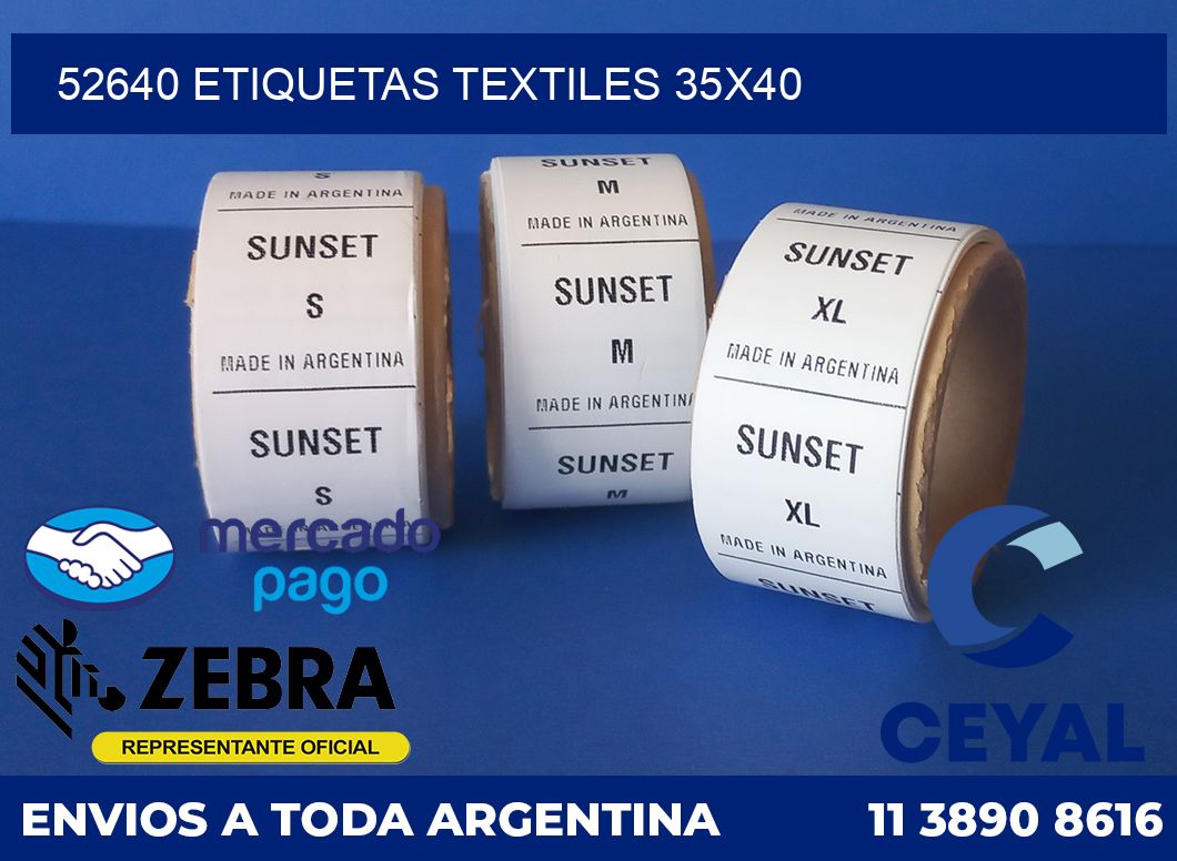 52640 ETIQUETAS TEXTILES 35X40