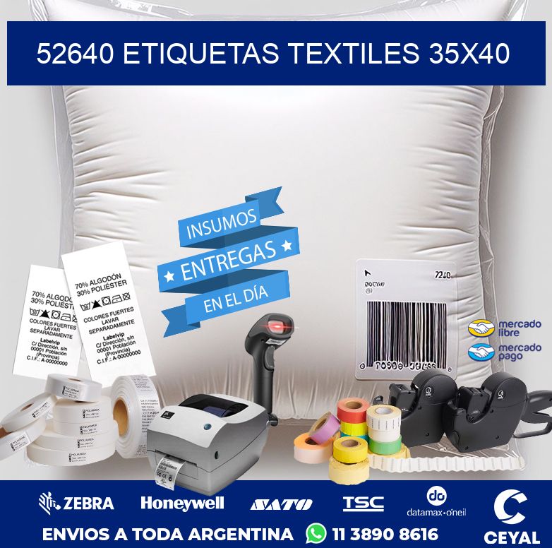 52640 ETIQUETAS TEXTILES 35X40
