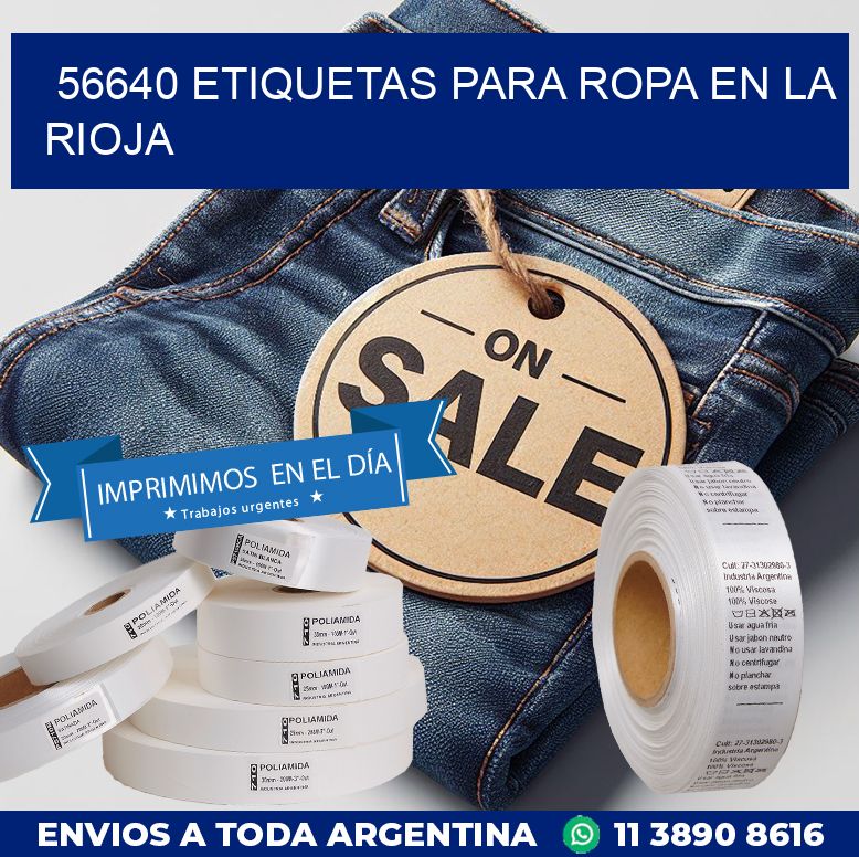 56640 ETIQUETAS PARA ROPA EN LA RIOJA