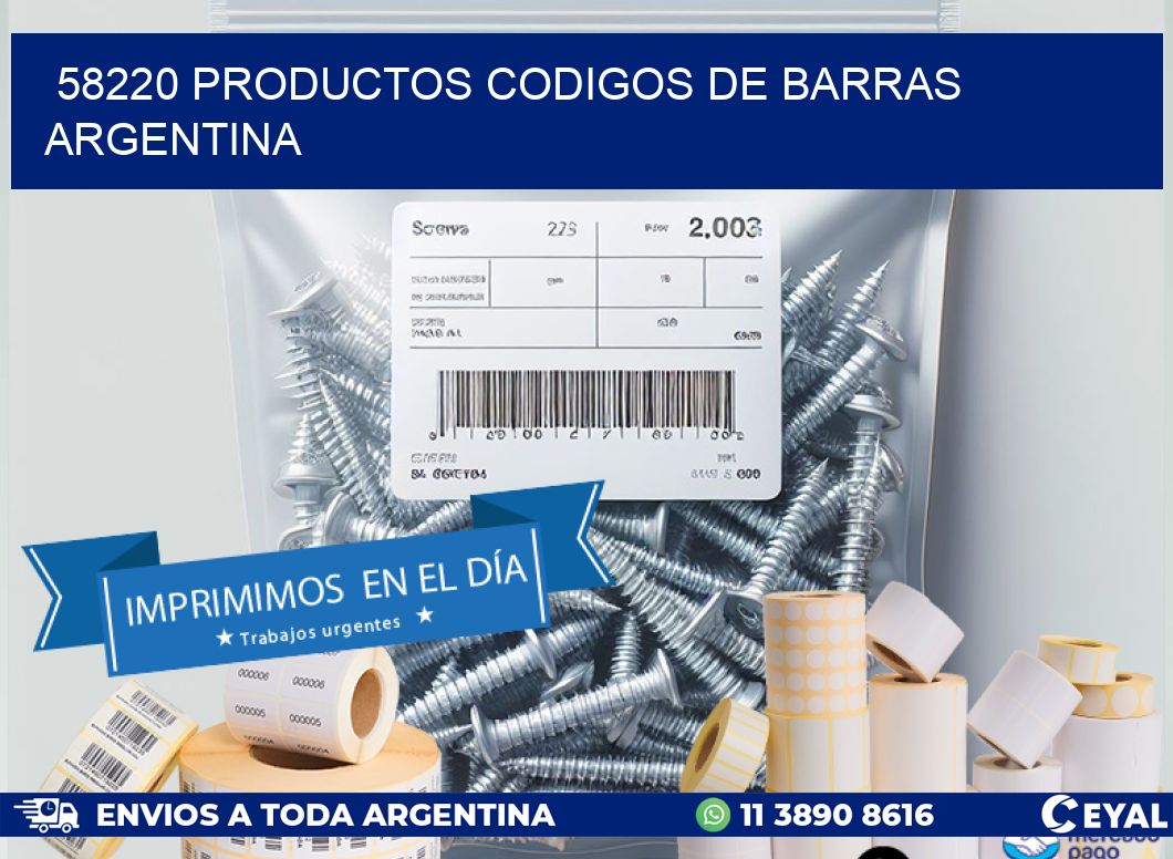 58220 productos codigos de barras argentina