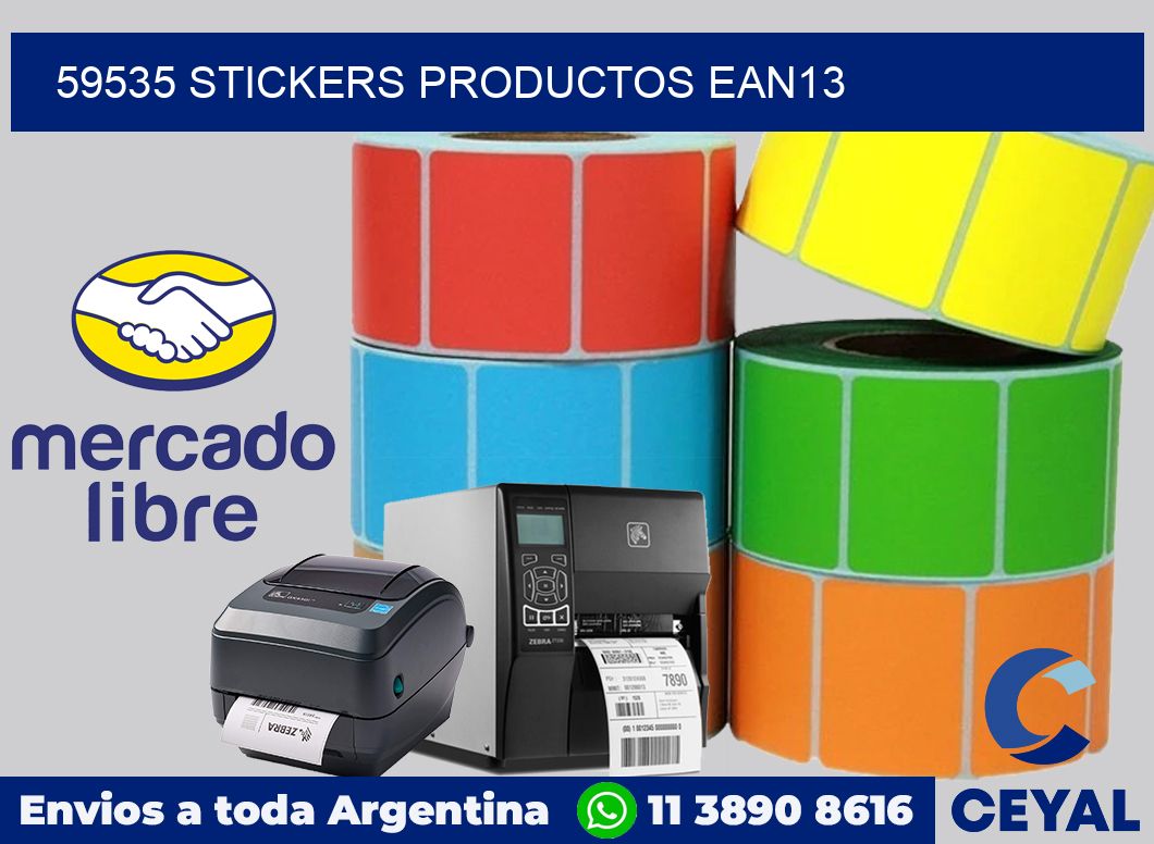 59535 stickers productos ean13