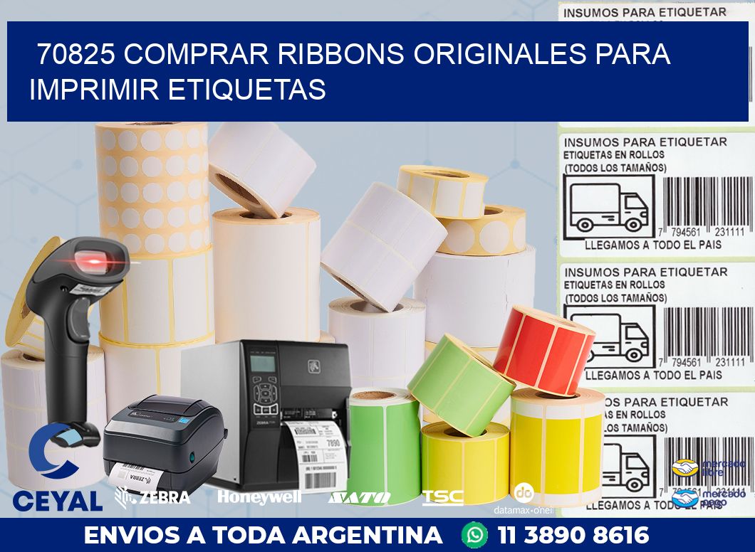 70825 COMPRAR RIBBONS ORIGINALES PARA IMPRIMIR ETIQUETAS