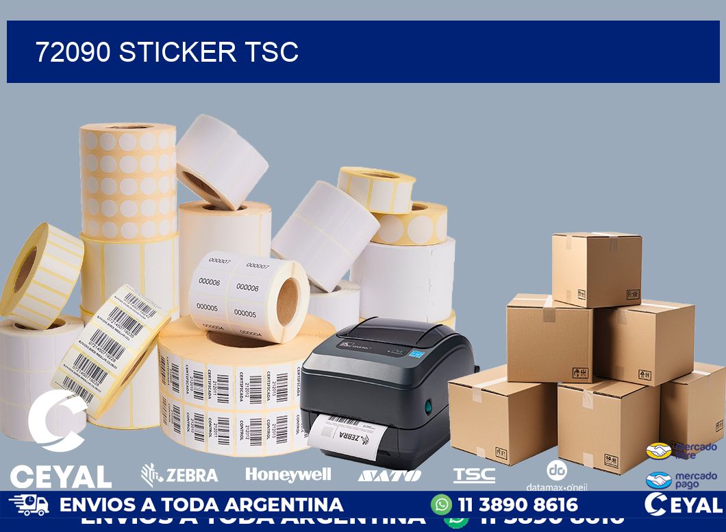 72090 sticker tsc