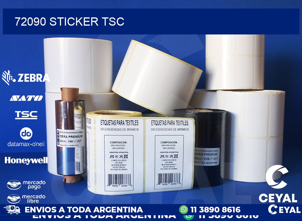 72090 sticker tsc