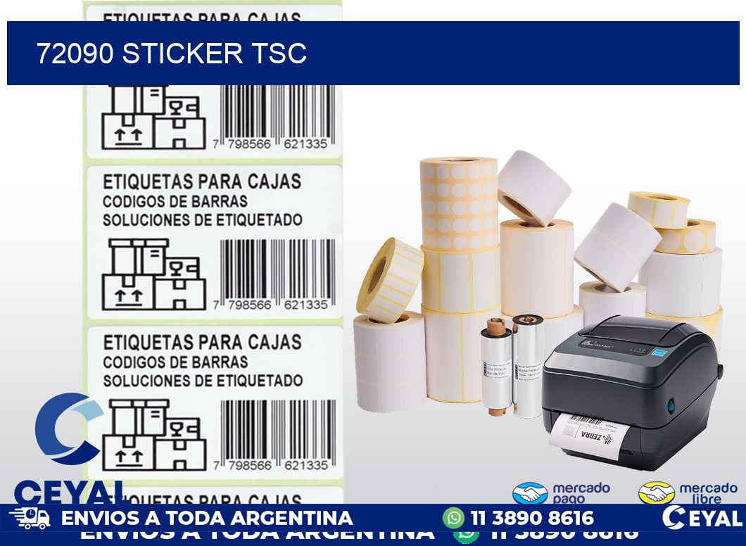 72090 sticker tsc