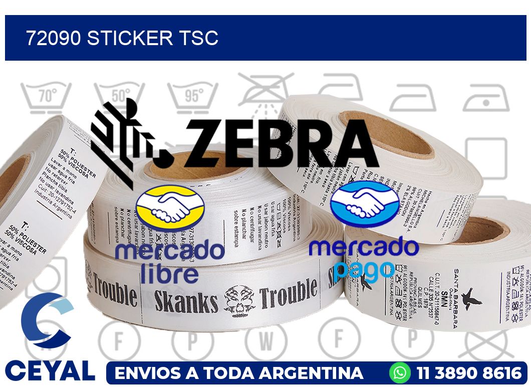 72090 sticker tsc