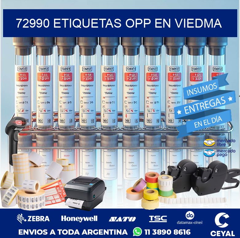 72990 ETIQUETAS OPP EN VIEDMA