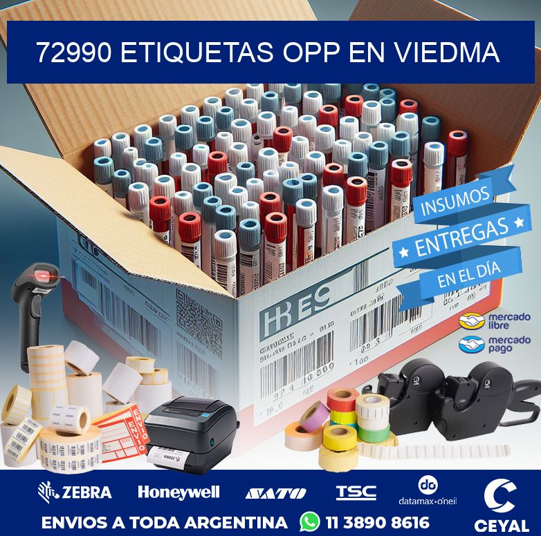72990 ETIQUETAS OPP EN VIEDMA