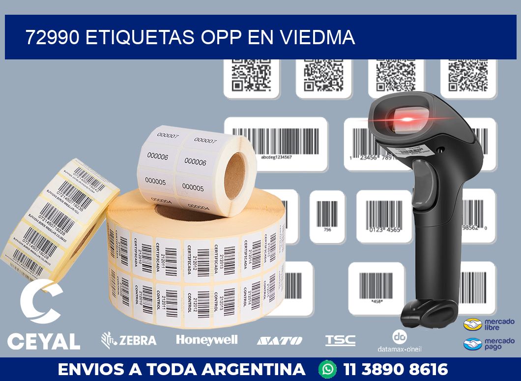 72990 ETIQUETAS OPP EN VIEDMA