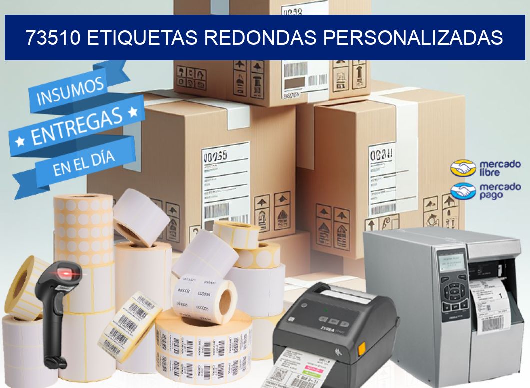 73510 ETIQUETAS REDONDAS PERSONALIZADAS