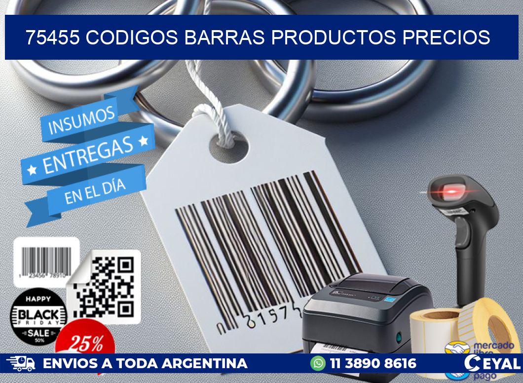 75455 codigos barras productos precios