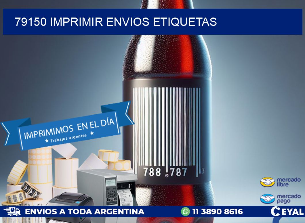 79150 imprimir envios etiquetas