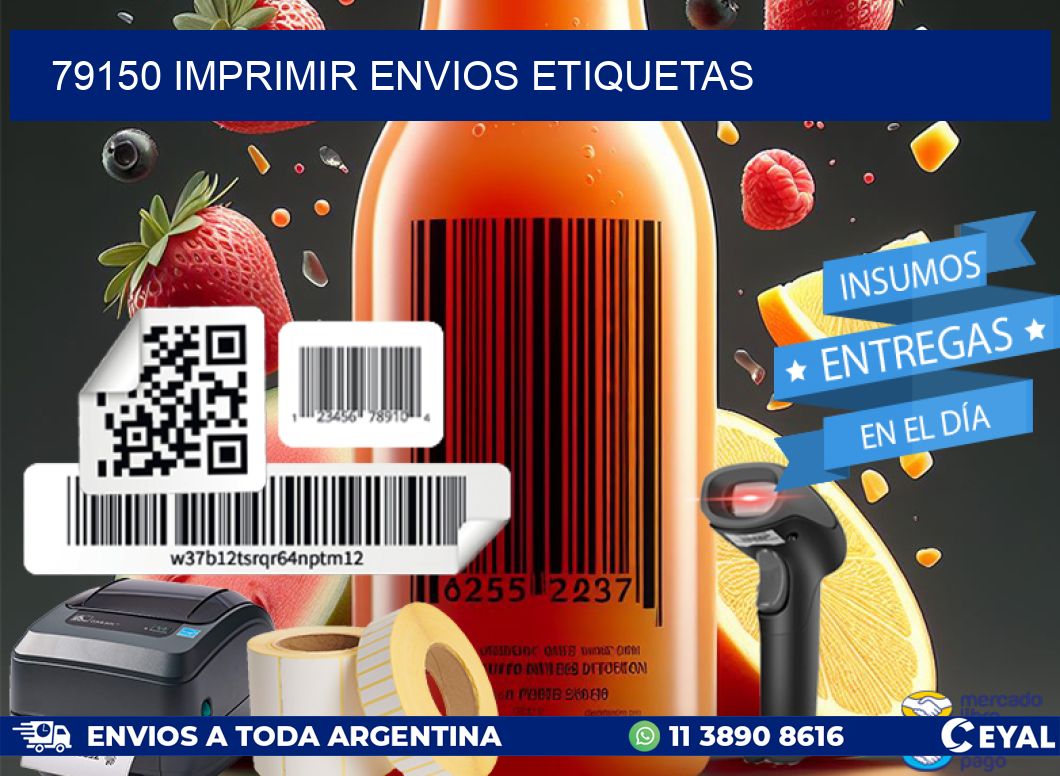 79150 imprimir envios etiquetas