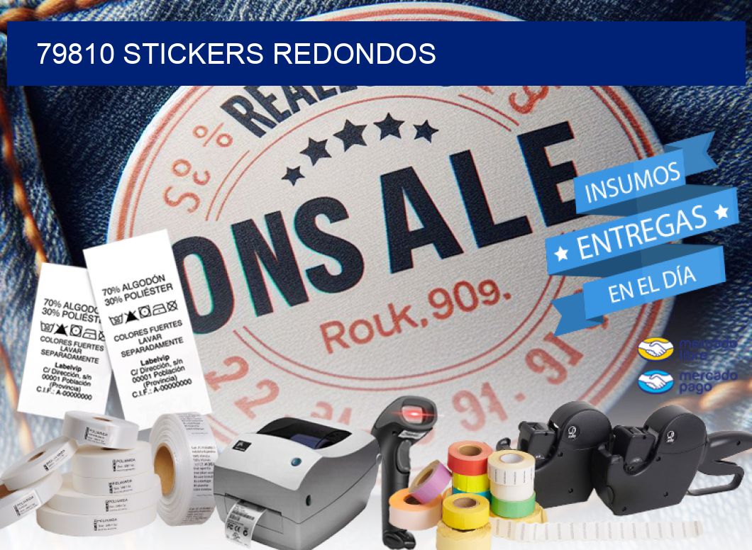 79810 STICKERS REDONDOS