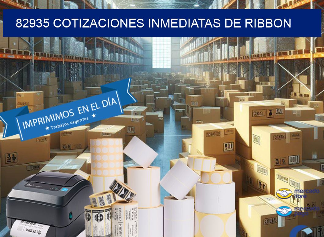 82935 COTIZACIONES INMEDIATAS DE RIBBON