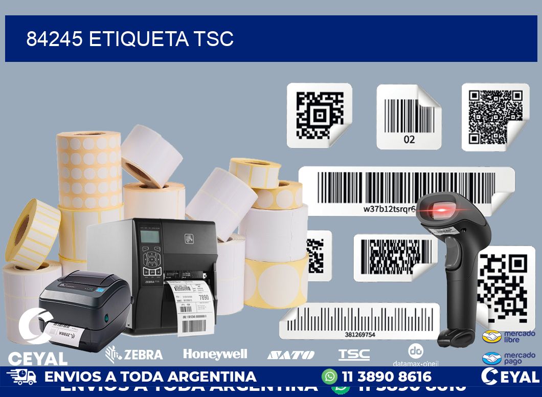 84245 etiqueta tsc