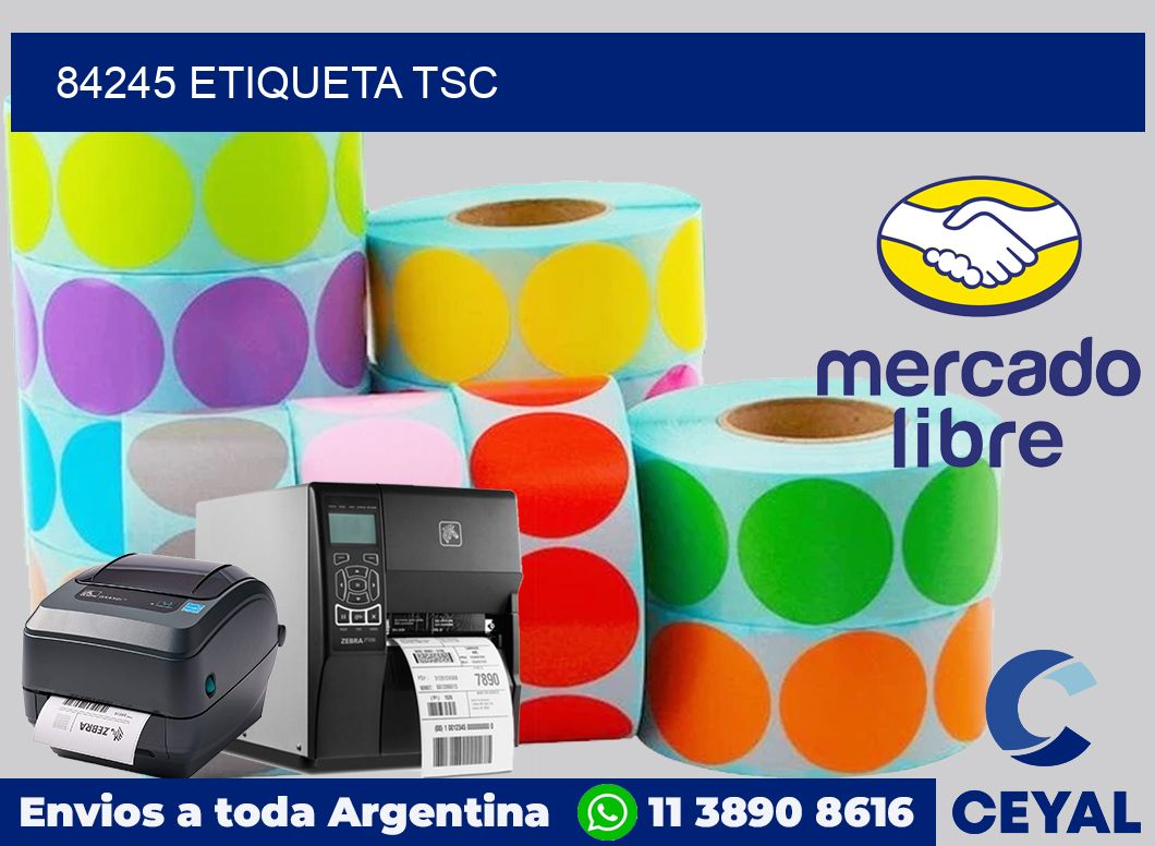84245 etiqueta tsc