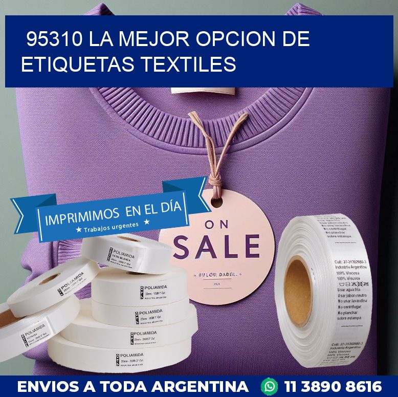 95310 LA MEJOR OPCION DE ETIQUETAS TEXTILES