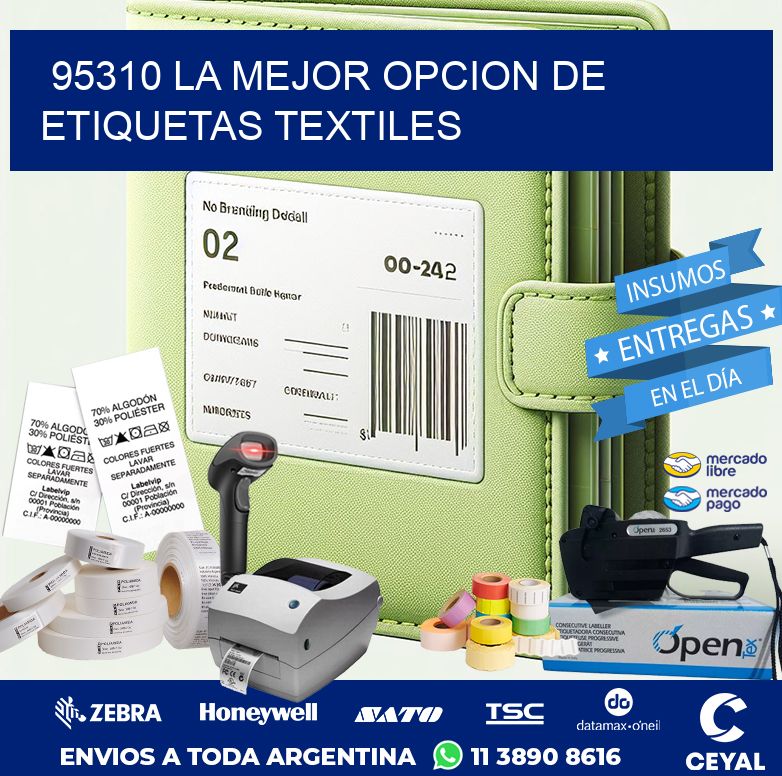 95310 LA MEJOR OPCION DE ETIQUETAS TEXTILES