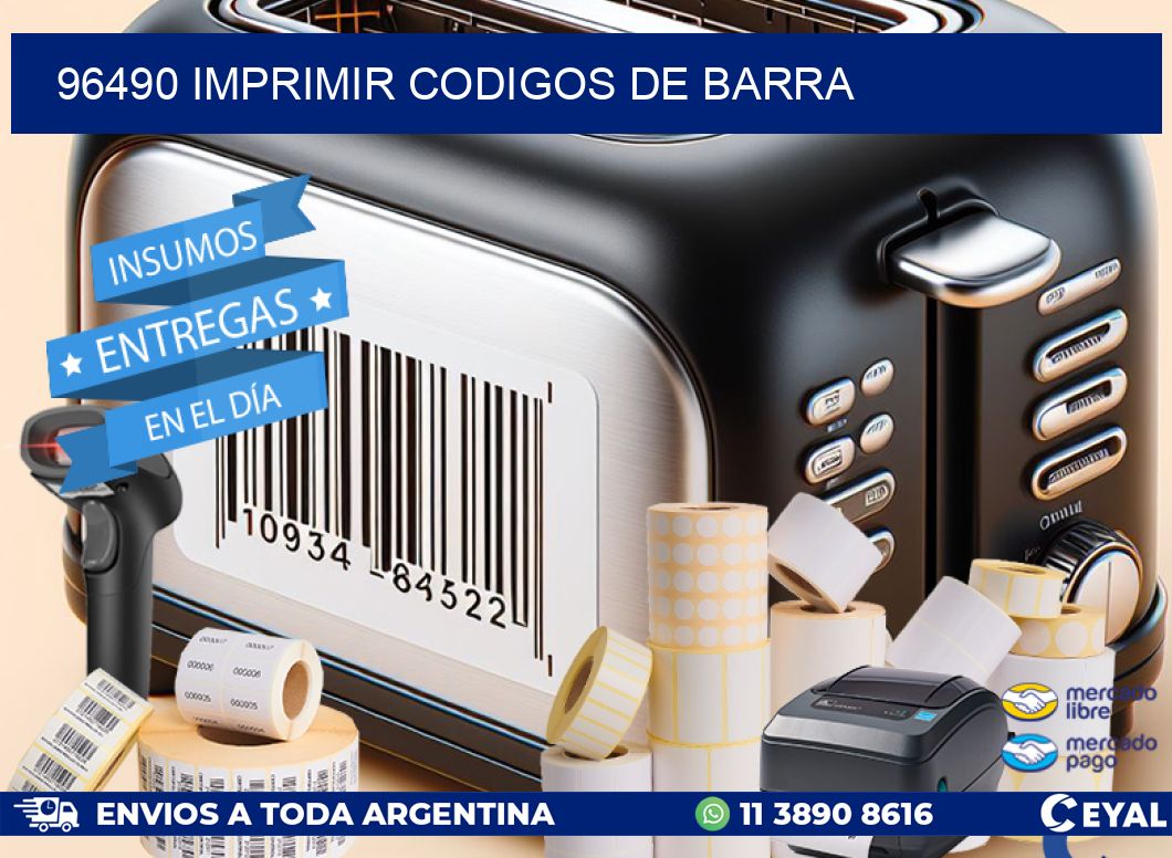 96490 imprimir codigos de barra