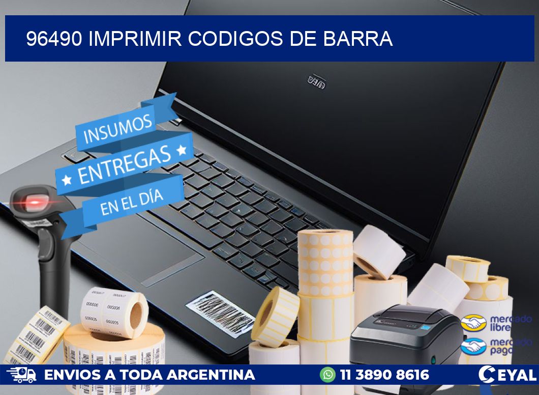 96490 imprimir codigos de barra