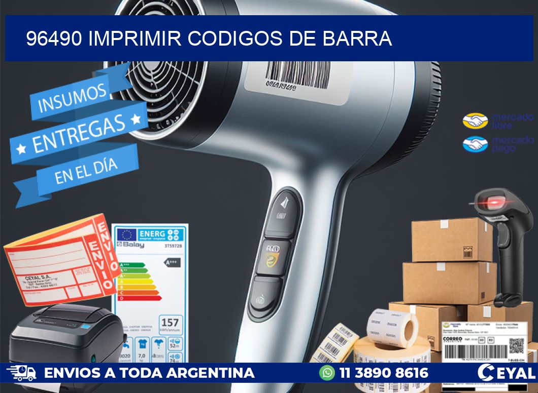 96490 imprimir codigos de barra