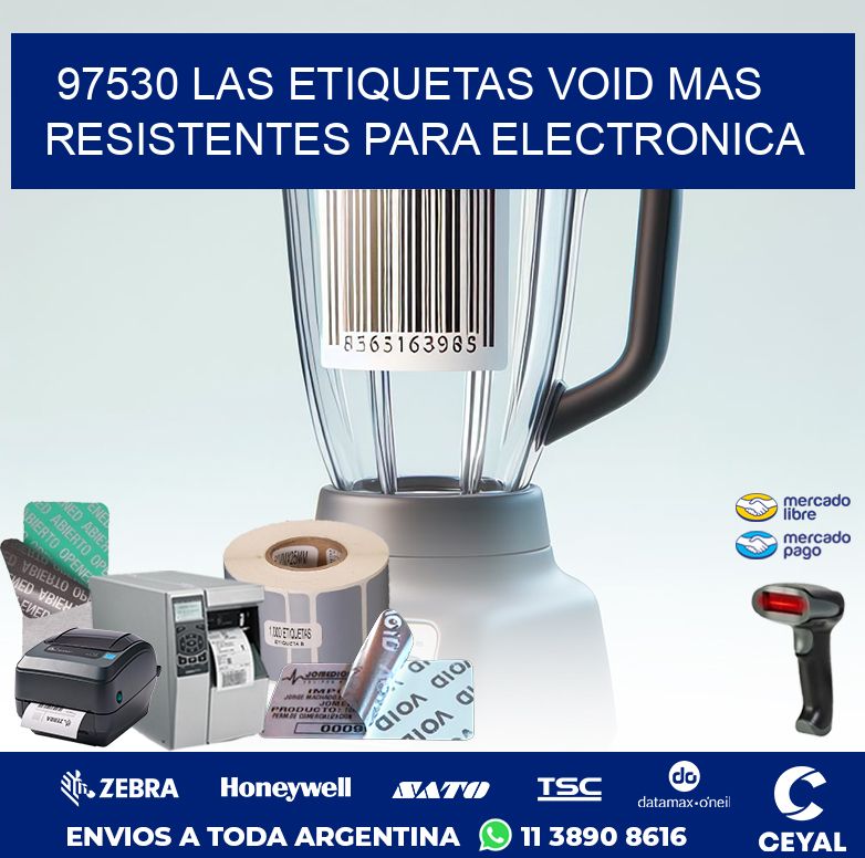97530 LAS ETIQUETAS VOID MAS RESISTENTES PARA ELECTRONICA