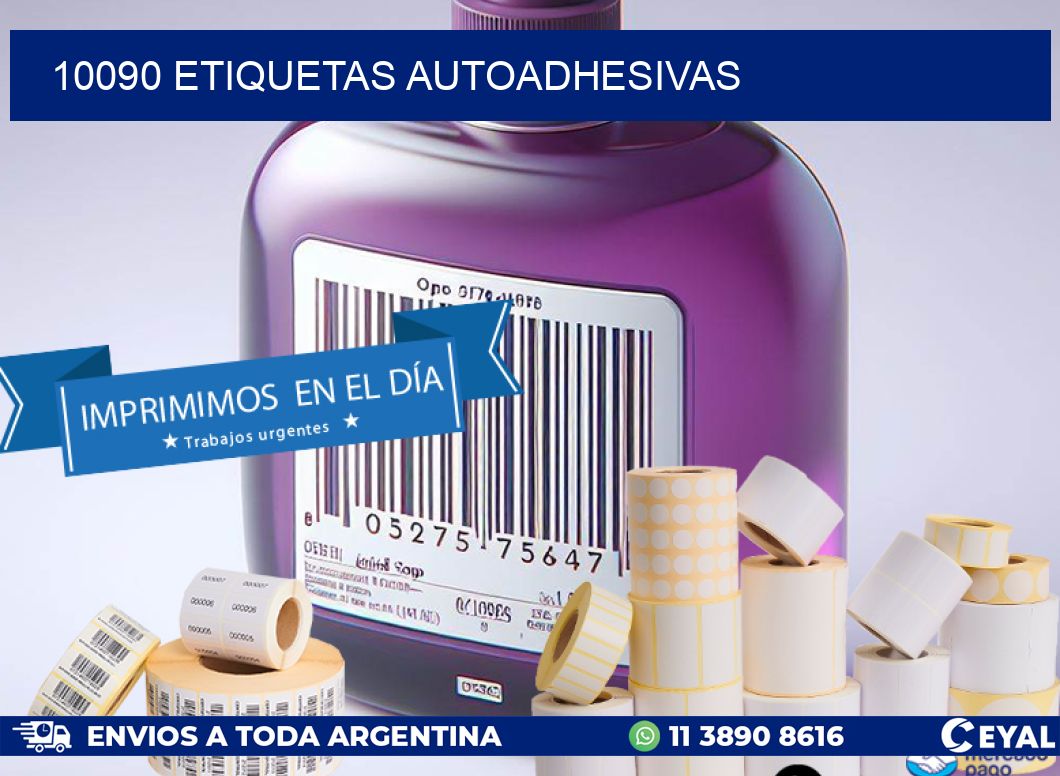 10090 ETIQUETAS AUTOADHESIVAS